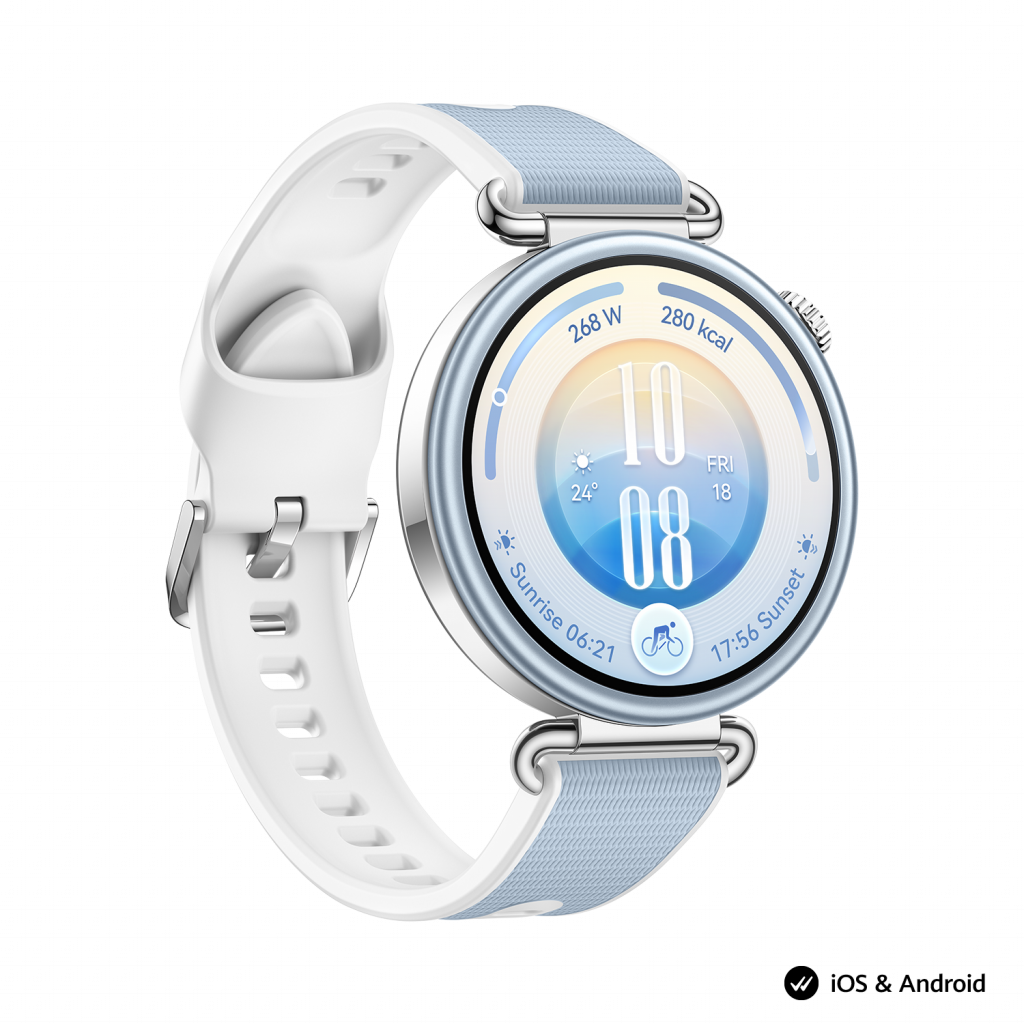 Смарт часовник Huawei Watch GT 7 &nbsp;Konsu-B39FB Blue and White Fluoroelastomer